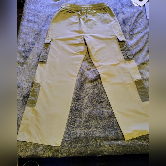 NEW PacSun Gray Canvas Baggy Cargo Pants - Picture 2 of 3